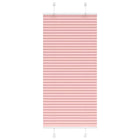 Pleated blind 60x100 cm fabric width 59.4 cm polyester pink