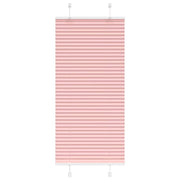 Pleated blind 60x100 cm fabric width 59.4 cm polyester pink