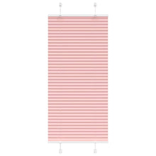 Plissé rolgordijn 60x100 cm stofbreedte 59,4 cm polyester roze