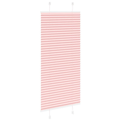 Plissé rolgordijn 65x100 cm stofbreedte 64,4 cm polyester roze