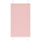 Pleated blind 70x100 cm fabric width 69.4 cm polyester pink
