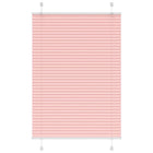Plissé rolgordijn 85x100 cm roze polyester