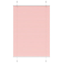 Plissé rolgordijn 85x100 cm stofbreedte 84,4 cm polyester roze