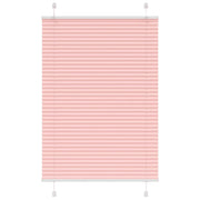 Pleated blind 100x100 cm fabric width 99.4cm polyester pink