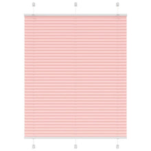 Plissé rolgordijn 105x100cm stofbreedte 104,4cm polyester roze