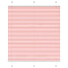 Plissé rolgordijn 120x100 cm roze polyester