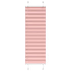 Plissé rolgordijn 40x150 cm roze polyester