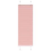Plissé rolgordijn 40x150 cm roze polyester