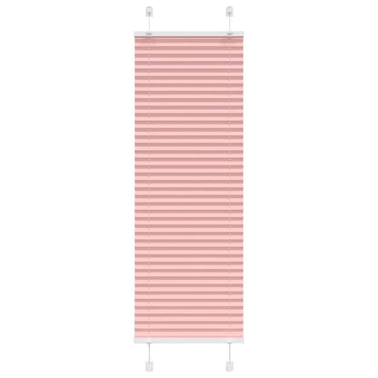 Plissé rolgordijn 40x150 cm stofbreedte 39,4 cm polyester roze