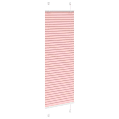 Plissé rolgordijn 40x150 cm stofbreedte 39,4 cm polyester roze