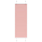 Plissé rolgordijn 45x150 cm polyester roze