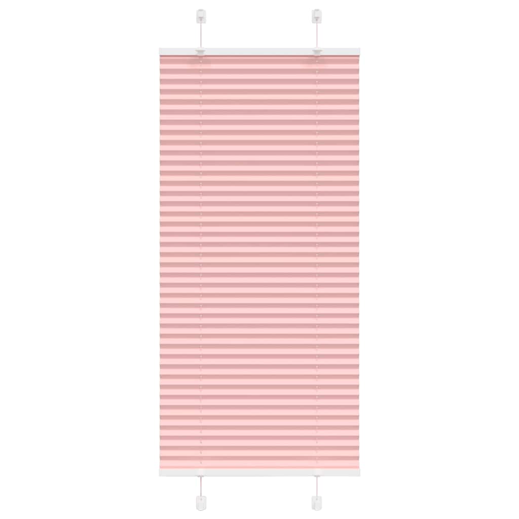 Plissé rolgordijn 55x150 cm stofbreedte 54,4 cm polyester roze