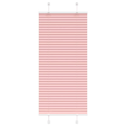 Plissé rolgordijn 55x150 cm stofbreedte 54,4 cm polyester roze