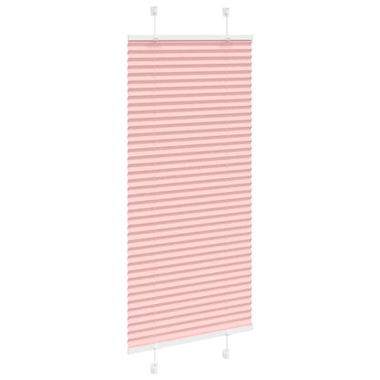 Plissé rolgordijn 55x150 cm stofbreedte 54,4 cm polyester roze