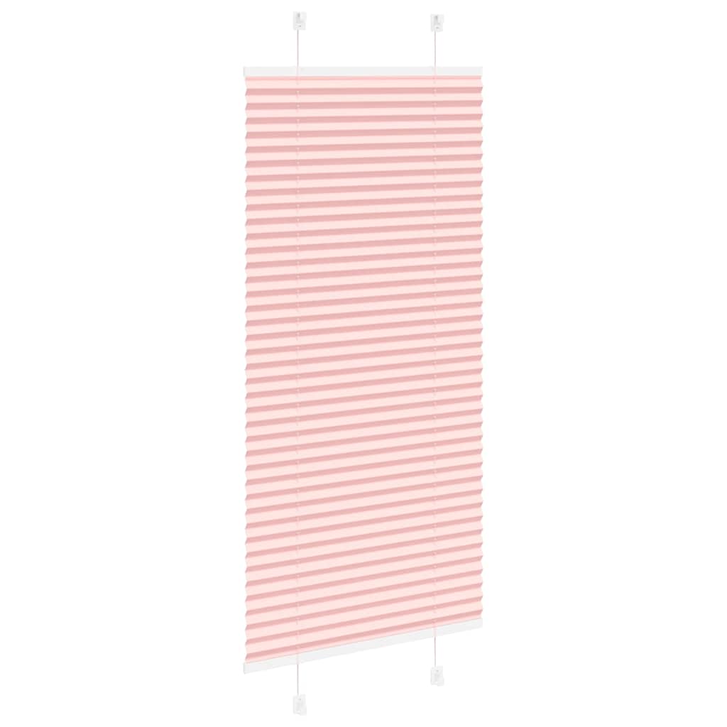 Plissé rolgordijn 55x150 cm stofbreedte 54,4 cm polyester roze