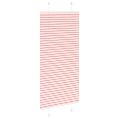 Plissé rolgordijn 55x150 cm stofbreedte 54,4 cm polyester roze