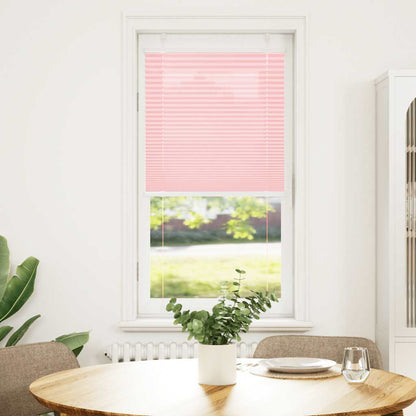 Plissé rolgordijn 60x150 cm stofbreedte 59,4 cm polyester roze