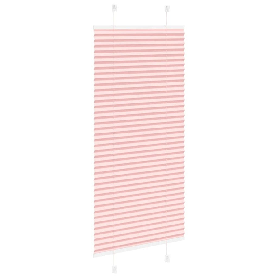 Plissé rolgordijn 60x150 cm stofbreedte 59,4 cm polyester roze