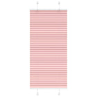 Plissé rolgordijn 65x150 cm roze