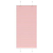 Pleated roller blind 65x150 cm fabric width 64.4 cm polyester pink