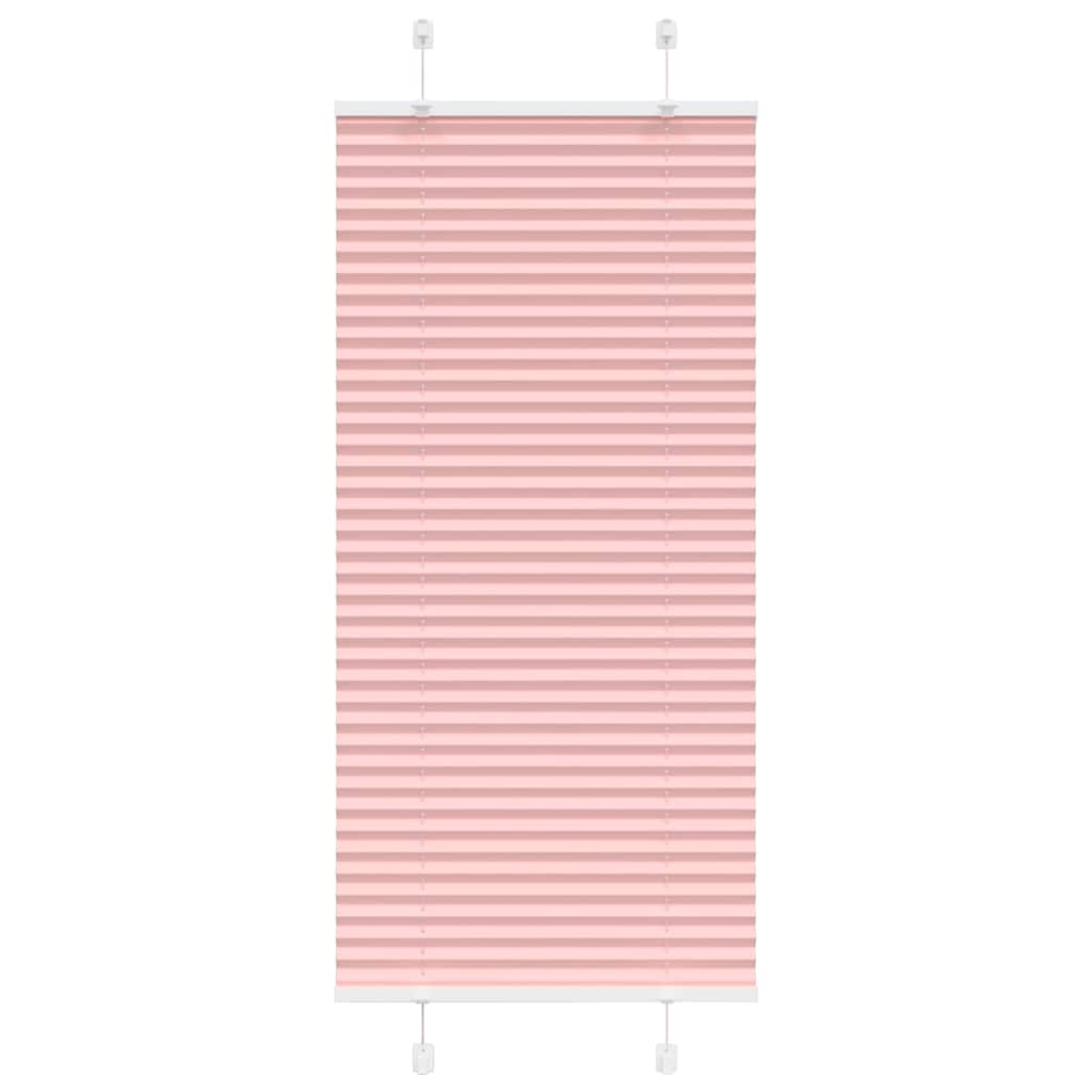 Plissé rolgordijn 65x150 cm stofbreedte 64,4 cm polyester roze