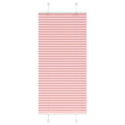 Plissé rolgordijn 65x150 cm stofbreedte 64,4 cm polyester roze