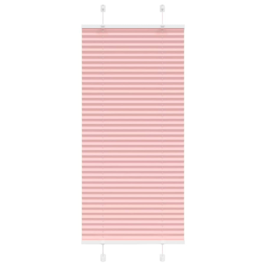 Plissé rolgordijn 65x150 cm stofbreedte 64,4 cm polyester roze