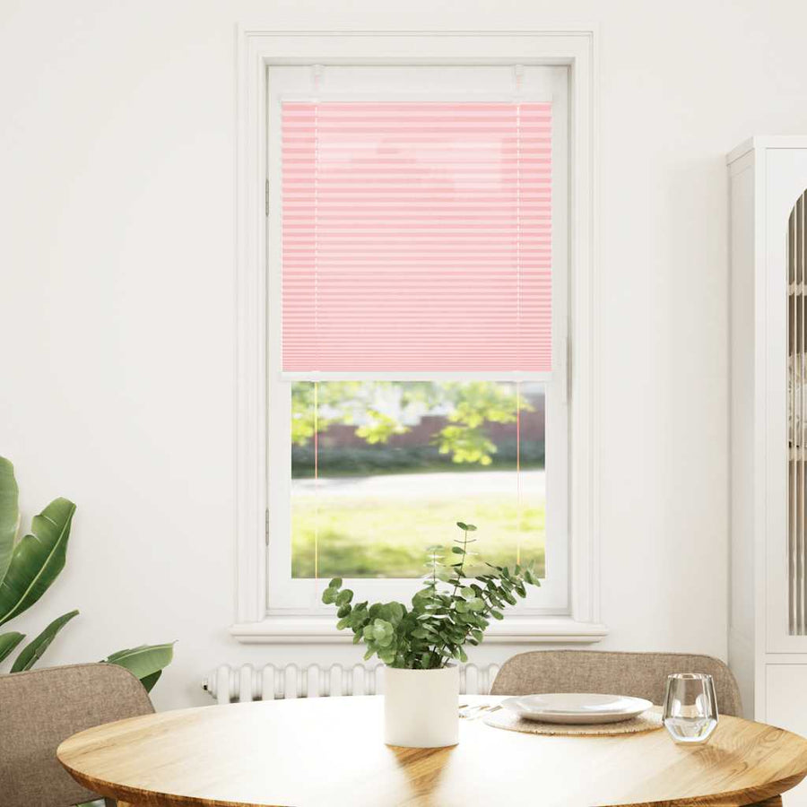 Plissé rolgordijn 65x150 cm stofbreedte 64,4 cm polyester roze