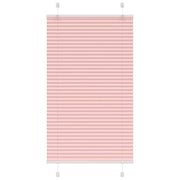 Plissé rolgordijn 70x150 cm roze polyester