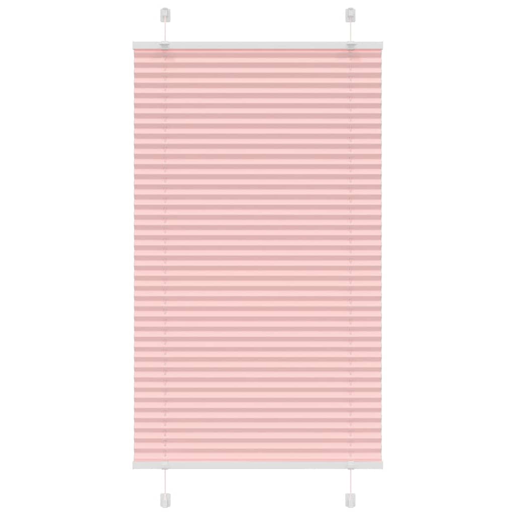 Plissé rolgordijn 70x150 cm stofbreedte 69,4 cm polyester roze