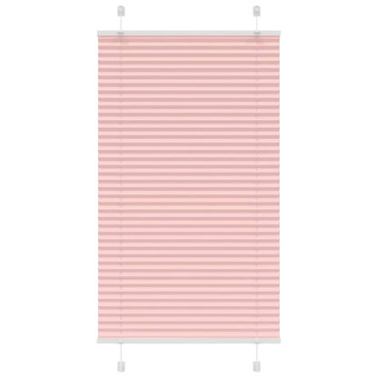 Plissé rolgordijn 70x150 cm stofbreedte 69,4 cm polyester roze