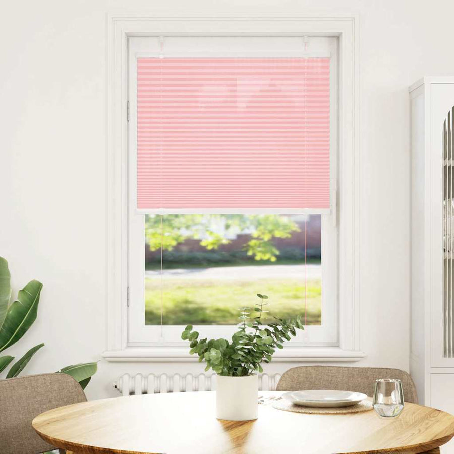 Plissé rolgordijn 70x150 cm stofbreedte 69,4 cm polyester roze