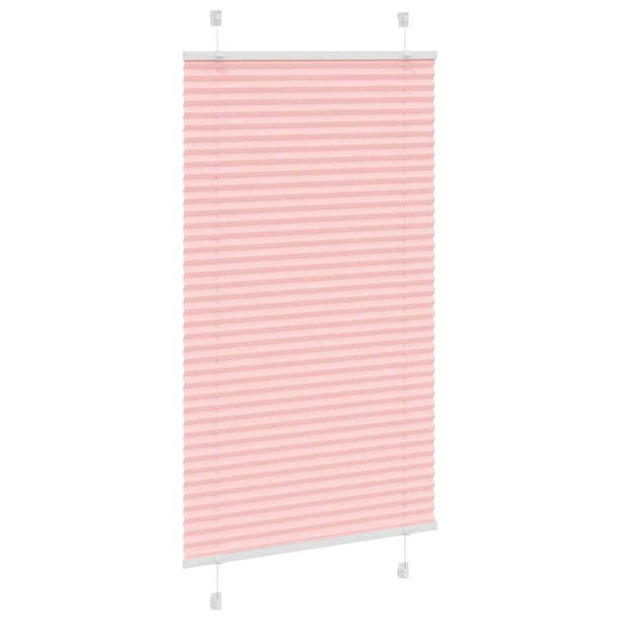 Plissé rolgordijn 70x150 cm stofbreedte 69,4 cm polyester roze