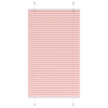 Plissé rolgordijn 75x150 cm stofbreedte 74,4 cm polyester roze