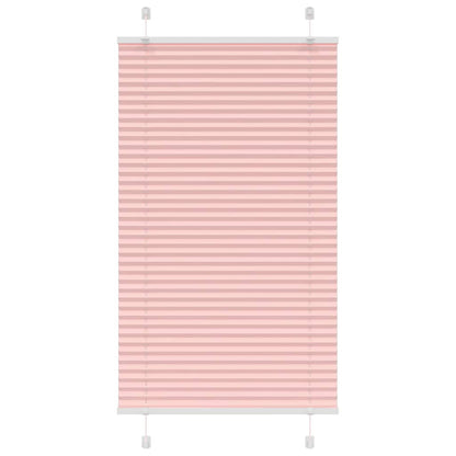 Plissé rolgordijn 75x150 cm stofbreedte 74,4 cm polyester roze