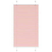 Pleated roller blind 80x150 cm fabric width 79.4 cm polyester pink