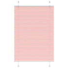 Plissé rolgordijn 95x150 cm polyester roze