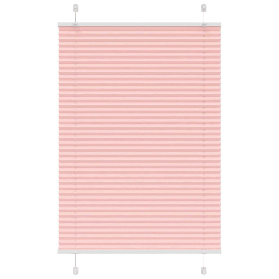 Plissé rolgordijn 95x150 cm stofbreedte 94,4 cm polyester roze