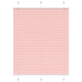 Plissé rolgordijn 110x150cm stofbreedte 109,4cm polyester roze