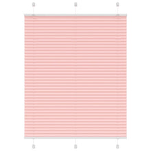 Plissé rolgordijn 110x150cm stofbreedte 109,4cm polyester roze