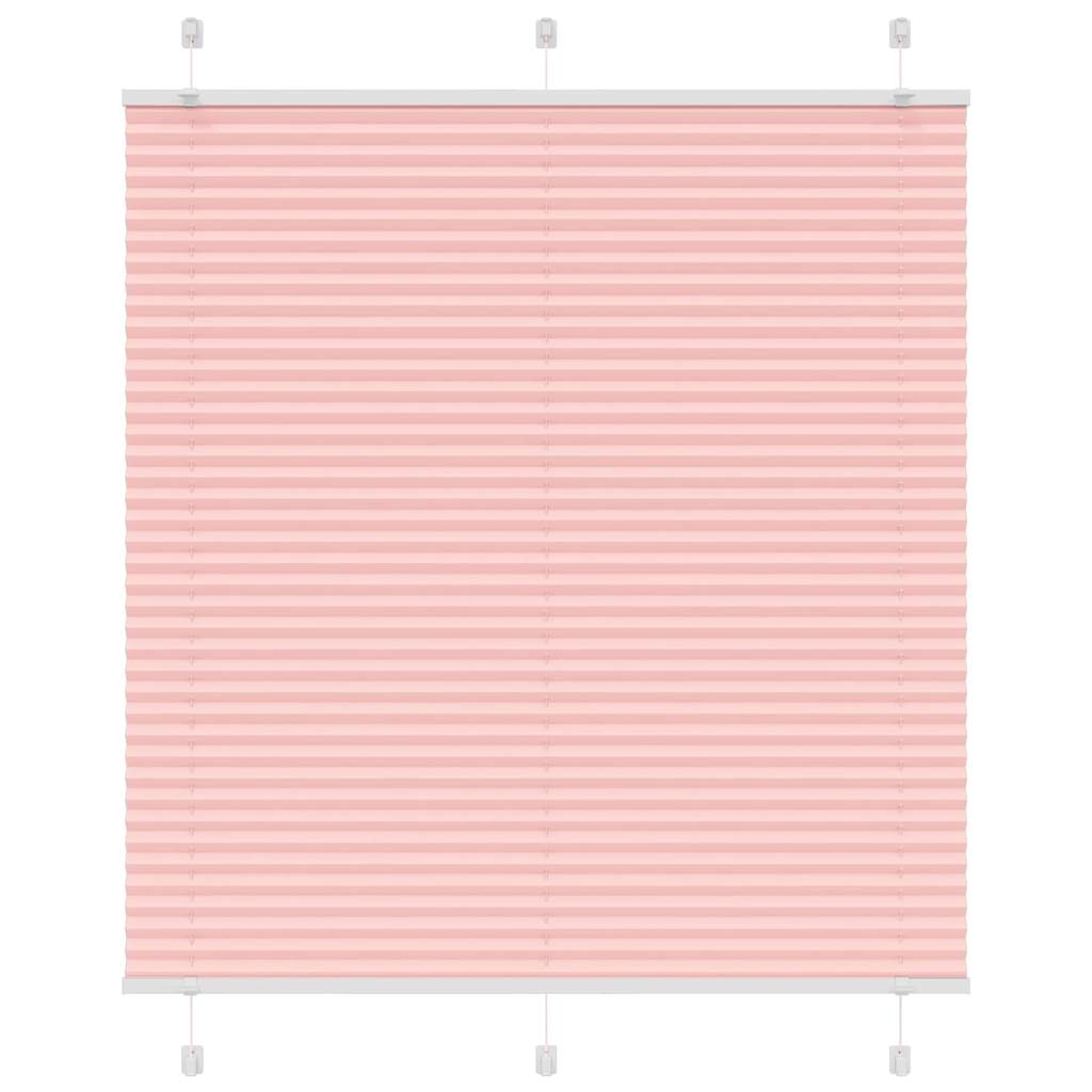 Plissé rolgordijn 120x150cm stofbreedte 119,4cm polyester roze
