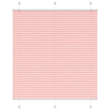 Plissé rolgordijn 120x150cm stofbreedte 119,4cm polyester roze