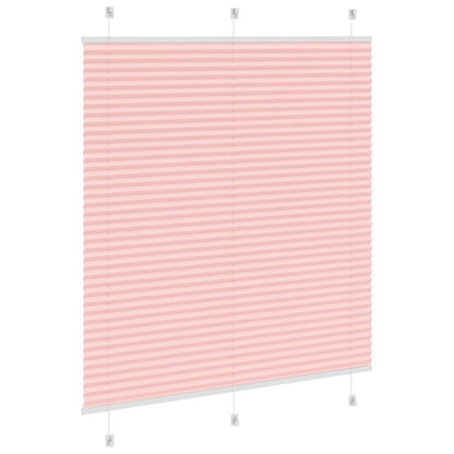 Plissé rolgordijn 120x150cm stofbreedte 119,4cm polyester roze