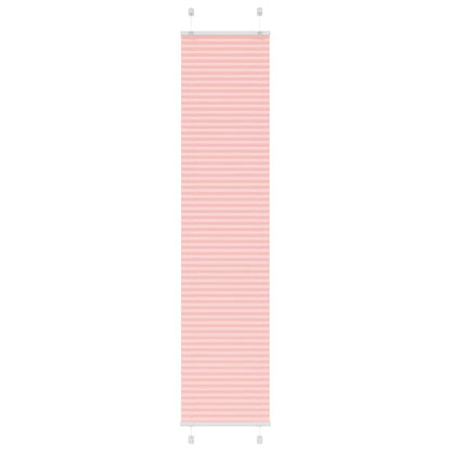 Plissé rolgordijn 40x200 cm stofbreedte 39,4 cm polyester roze