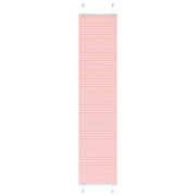 Pleated blind 45x200 cm fabric width 44.4 cm polyester pink