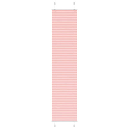 Plissé rolgordijn 45x200 cm stofbreedte 44,4 cm polyester roze