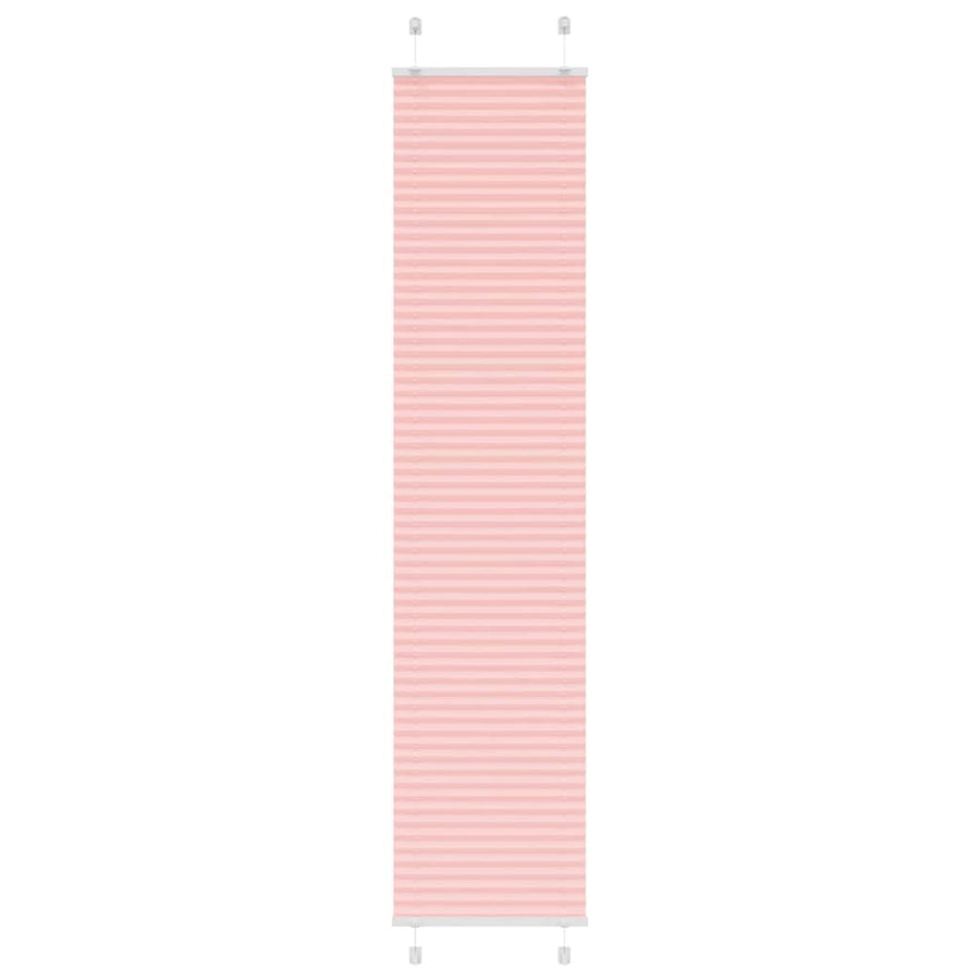 Plissé rolgordijn 45x200 cm stofbreedte 44,4 cm polyester roze