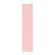 Pleated roller blind 50x200 cm fabric width 49.4 cm polyester pink