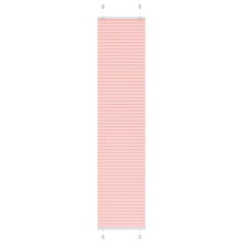 Plissé rolgordijn 50x200 cm stofbreedte 49,4 cm polyester roze