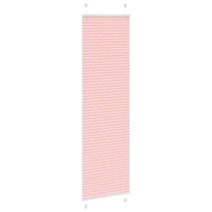 Plissé rolgordijn 55x200 cm stofbreedte 54,4 cm polyester roze